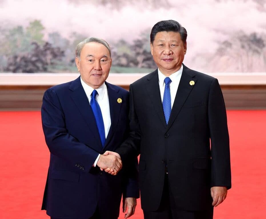 Президент Казахстана встретился с Председателем КНР Си Цзиньпином